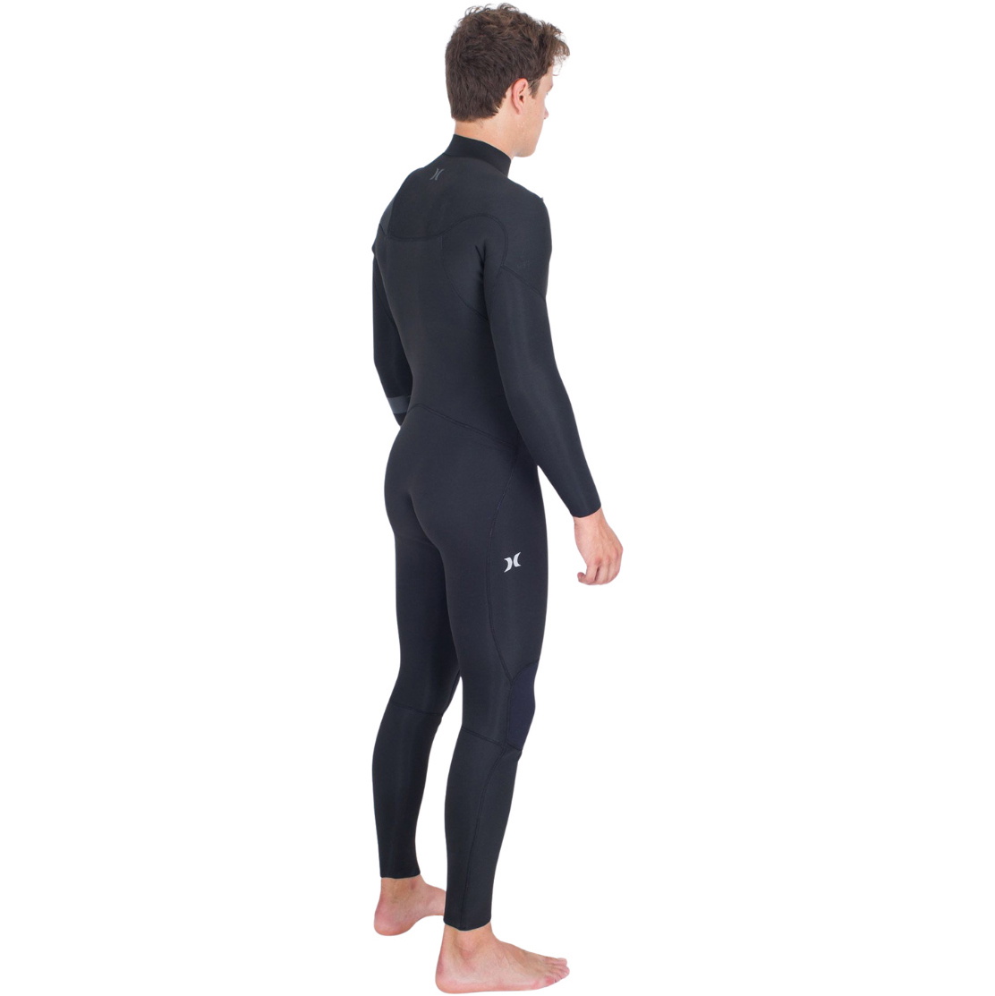 2026 Hurley Da Uomo Air 3/2mm Chest Zip Muta MFS0013312 - Black